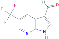 5-(三氟甲基)-1H-吡咯并[2,3-b]吡啶-3-甲醛,1135283-53-2[Aladdin¦1G]