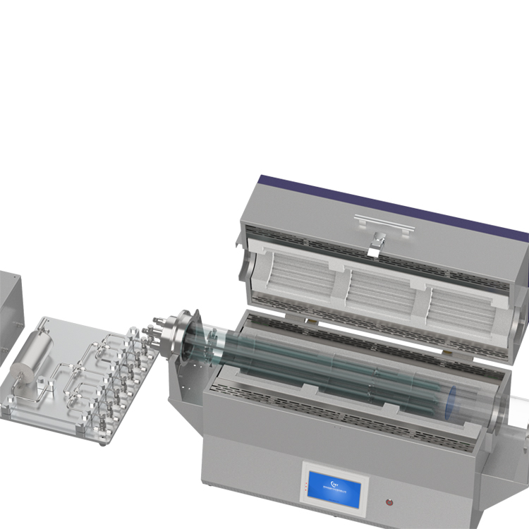 晶圆级大尺寸二硫化钼制备CVD设备CY-O1200-120III-IC-3Z-MoS2系列