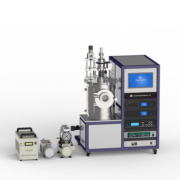 三英寸三靶磁控溅射镀膜仪CY-MSP300S-2DC1RF系列