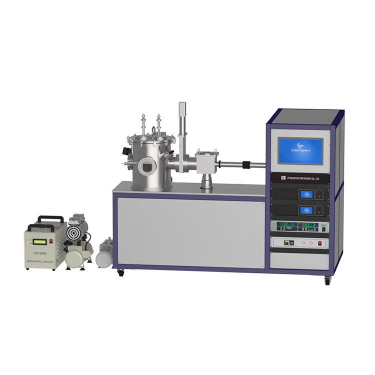带过渡舱型双靶磁控溅射镀膜仪CY-MSP325G-2T-DVC-2DC系列