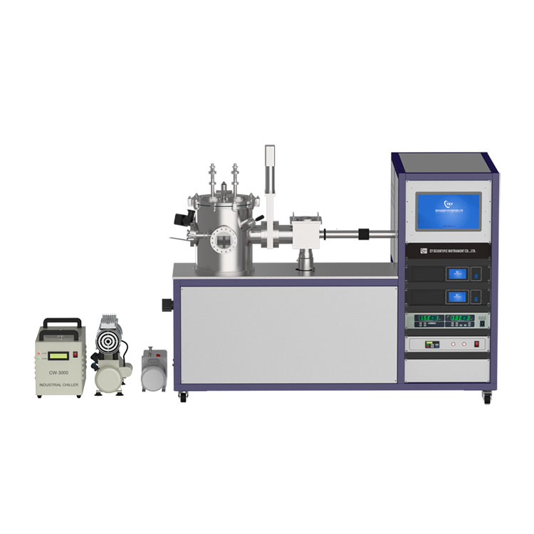 带过渡舱型双靶磁控溅射镀膜仪CY-MSP325G-2T-DVC-2DC系列