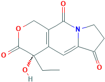 (S)-4-乙基-4-羟基-7,8-二氢-1H-吡喃并[3,4-f]吲哚嗪-3,6,10(4H)-三酮,110351-94-5[Achem-block¦0.1g]