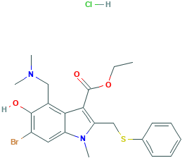 盐酸阿比朵尔,131707-23-8[TRC&brvbar;100mg],溴代类官能团有机物