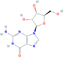鸟嘌呤核苷,118-00-3[alfa&brvbar;100g],醇和酚类官能团有机物