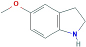 5-甲氧基吲哚啉,21857-45-4[psaitong&brvbar;1g],醚类官能团有机物