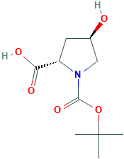 Boc-L-羟脯氨酸,13726-69-7[macklin&brvbar;100g],醇和酚类官能团有机物