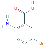 5-溴氨茴酸,5794-88-7[TCI&brvbar;25G],胺类官能团有机物