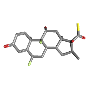 二氟_硫代羧酸氟替卡松杂质制备(C21H26F2O4S),CAS 80473-92-3报价,「源叶」A10024665-25mg C21H26F2O4S_3D图