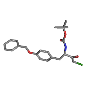 C22H26ClNO4_3D图