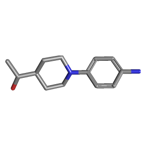 氨基苯基-醇(C13H20N2O),CAS 1694083-82-3,「麦克林」A106835242-250mg C13H20N2O_3D图