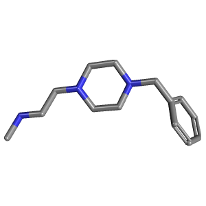 甲基乙烷-胺(C14H23N3),CAS 131502-30-2,「Fluorochem」B10704815-2.5g C14H23N3_3D图