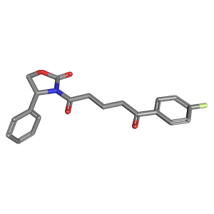 苯基_恶唑烷酮依折麦布杂质制备(C20H18FNO4),CAS 189028-93-1报价,「D-chem」F11187377-100g C20H18FNO4_3D图
