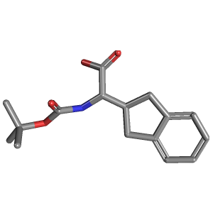 C16H21NO4_3D图