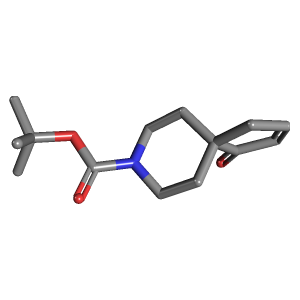 氮杂-羧酸叔丁酯(C14H21NO3),CAS 1801766-35-7,「Fluorochem」T118238279-1g C14H21NO3_3D图