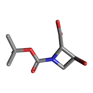 羟基氮杂环丁烷-羧酸(C9H15NO5),CAS 1822531-69-0,「安耐吉」T118997481-1g C9H15NO5_3D图
