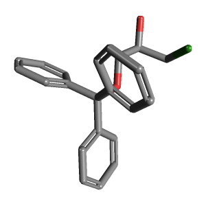 C22H21ClO2_3D图