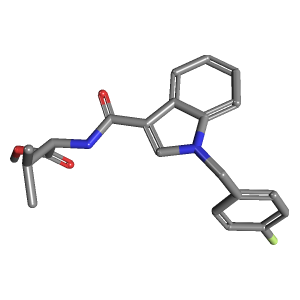 C22H23FN2O3_3D图