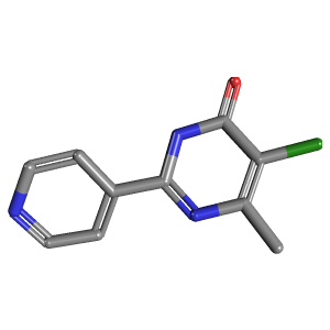 吡啶_醇(C10H8ClN3O),CAS 1239786-71-0,「Fluorochem」C135741645-1g C10H8ClN3O_3D图
