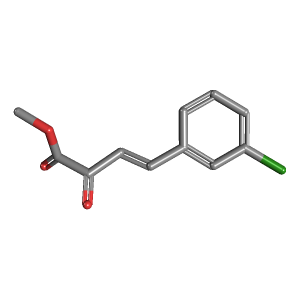 C11H9ClO3_3D图
