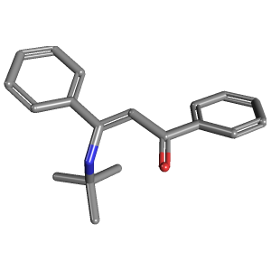 叔丁基氨基-酮(C19H21NO),CAS 125032-53-3,「Fluorochem」T14449705-100g C19H21NO_3D图