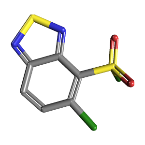 C6H2Cl2N2O2S2_3D图