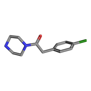 哌嗪_酮(C12H15ClN2O),CAS 926187-94-2,「Fluorochem」C16769704-2g C12H15ClN2O_3D图