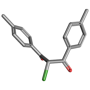 C17H15ClO2_3D图