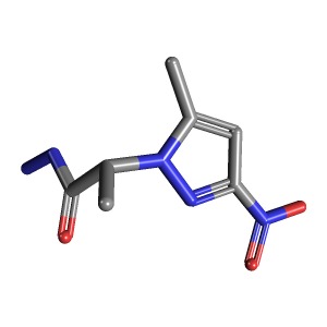 吡唑_丙酰肼(C7H11N5O3),CAS 1005576-88-4,「Fluorochem」M17024630-5g C7H11N5O3_3D图