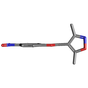 硝基苯氧基-异恶唑(C12H12N2O4),CAS 951923-68-5,「Fluorochem」D18074288-10g C12H12N2O4_3D图