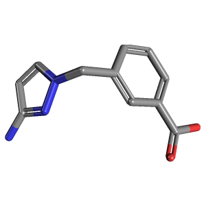吡唑_苯甲酸(C11H11N3O2),CAS 1003013-01-1,「Fluorochem」A19576665-1g C11H11N3O2_3D图