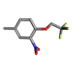 甲基_苯(C9H8F3NO3),CAS 122142-15-8,「Fluorochem」M19622879-5g C9H8F3NO3_3D图