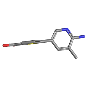 甲基吡啶-羧酸(C11H10N2O2S),CAS 872838-45-4,「Fluorochem」A2052640-500mg C11H10N2O2S_3D图