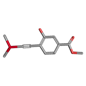 三甲基甲硅烷基-苯甲酸甲酯(C13H16O3Si),CAS 478169-68-5,「Fluorochem」M22481756-1g C13H16O3Si_3D图