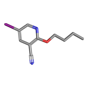C10H11IN2O_3D图