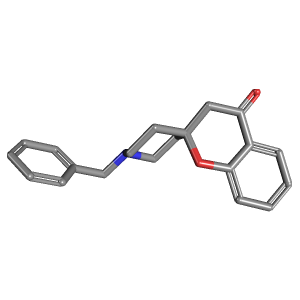 苄基螺_酮(C20H21NO2),CAS 77264-89-2,「Fluorochem」B2427316-5g C20H21NO2_3D图