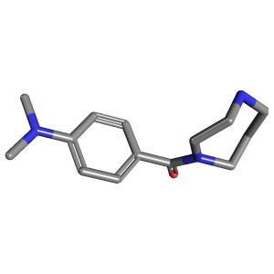 4-(1,4-二氮杂-1-羰基)-N_N-二甲基苯胺制备,CAS 1017031-33-2报价,「Fluorochem」D24709611-1g C14H21N3O_3D图