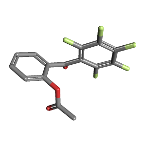 2-乙氧基-2'_3'_4'_5'_6'-五氟二苯甲酮制备,CAS 890099-21-5报价,「Fluorochem」A24722923-1g C15H7F5O3_3D图