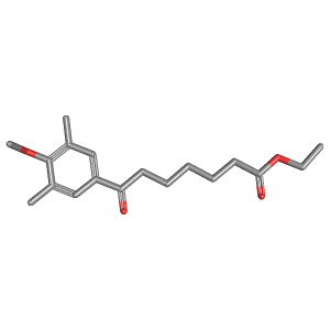 甲氧基苯基-氧庚酸乙酯(C18H26O4),CAS 898751-10-5,「Fluorochem」E24727309-5g C18H26O4_3D图