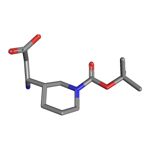 3-氨基-3-(1-(叔丁氧羰基)哌啶-3-Yl)丙酸,CAS 372144-08-6,「源叶」A24729671-1g C13H24N2O4_3D图