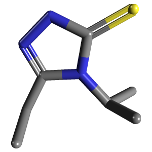 异丙基_硫醇(C7H13N3S),CAS 869941-86-6,「Fluorochem」E25219010-5g C7H13N3S_3D图