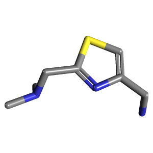 甲基_甲胺(C7H13N3S),CAS 933712-12-0,「Fluorochem」D25219436-500mg C7H13N3S_3D图