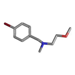溴苄基_甲胺(C11H16BrNO),CAS 728948-32-1,「Fluorochem」N25219605-1g C11H16BrNO_3D图
