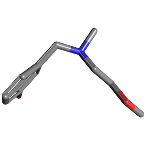 甲氧基乙基-甲胺(C11H16BrNO),CAS 1119452-92-4,「Fluorochem」N25219606-10g C11H16BrNO_3D图