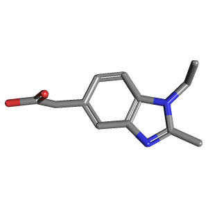 乙基_乙酸(C12H14N2O2),CAS 1119450-14-4,「Fluorochem」E25219652-1g C12H14N2O2_3D图