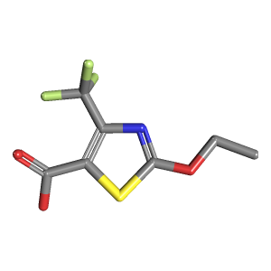 三氟甲基-羧酸(C7H6F3NO3S),CAS 1000575-29-0,「Fluorochem」E26598034-2g C7H6F3NO3S_3D图