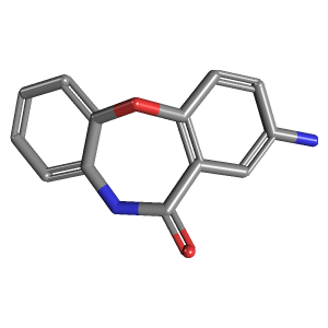 氨基_酮(C13H10N2O2),CAS 23474-66-0,「Fluorochem」A2756399-250mg C13H10N2O2_3D图