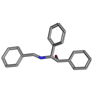 (1R_2S)-N-苄基-2-氨基-1,2-二苯基乙醇制备,CAS 153322-11-3报价,「Fluorochem」R2756608-1g C21H21NO_3D图
