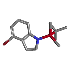 叔丁基二甲基甲硅烷基_吲哚制备(C14H20BrNSi),CAS 193694-04-1报价,「Fluorochem」B2763236-25g C14H20BrNSi_3D图