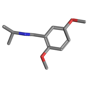 二甲氧基苯基-胺(C12H19NO2),CAS 1019550-51-6,「Fluorochem」D28425605-1g C12H19NO2_3D图