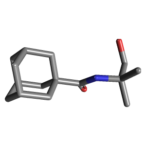 羟基_甲酰胺(C15H25NO2),CAS 420821-65-4,「Fluorochem」N2870522-1g C15H25NO2_3D图